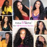 Brazilian Loose Deep 3 Bundles with 5×5 HD Lace Closure - Image 8