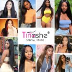 High Quality Straight Human Hair 3 Bundles wih 5×5 HD Lace Closure - Image 8