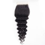 Brazilian Loose Deep 3 Bundles with 5×5 HD Lace Closure - Image 7