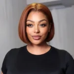 Sleek Blunt Cut Straight Bob Toffee Brown Color 6×5 Lace Glueless Human Hair Drawstring Wig Pre Plucked