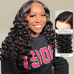 Wand Curl Hairstyle 6×5 Wear Go Glueless Lace Closure Wig Pre Everything 100% Human Hair - Image 3