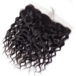 3 Bundles With Frontal Brazilian Wet And Wavy Human Hair Weave Bundles With Frontal No Shedding No Tangle - Image 6