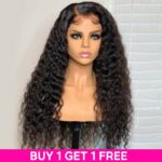 Water Wave 5×5 13×4 HD Lace Wig Preplucked Hairline Natural Wavy Melt Lace Wig