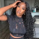 Water Wave 5×5 13×4 HD Lace Wig Preplucked Hairline Natural Wavy Melt Lace Wig - Image 4