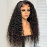 Water Wave 5×5 13×4 HD Lace Wig Preplucked Hairline Natural Wavy Melt Lace Wig - Image 3