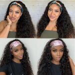 Brazilian Water Wave Headband Wig Natural Human Hair Wigs With Head Band - Image 8