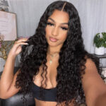 Water Wave Wear Go Glueless 6×5 Pre Cut Lace Closure Wig Wet and Wavy Human Hair Bleached Knots - Image 3