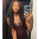 Long inches Wig Water Wave 6×5 13×4 Lace Frontal Wig Human Hair Wigs 26-36 Inches 200% Density - Image 10