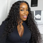 13×6 Full Frontal HD Lace Water Wave Drawstring Glueless Human Hair Wig Pre Everything - Image 12