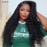 Water Wave Pull Go Drawstring Glueless 6×5 13×6 PartingMax HD Lace Frontal Human Hair Wig - Image 2