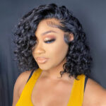 Glueless Water Wave Short Wig 6×5 Wear Go Glueless 13×4 HD Lace Front Wigs 180% Density - Image 11
