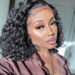 Water Wave Glueless Bob Wig 13×4 Undetectable Lace Front Short Human Hair Wig 180% Density - Image 7