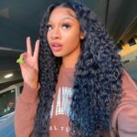 5×5 HD Lace Closure Wig Deep Wave Gorgeous Water Wave/Curly Wig 180% Density - Image 6