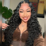 Flash Sale Water Wave 13×4 13×6 HD Lace Frontal Human Hair Wigs Glueless Pre Plucked & Bleached - Image 13