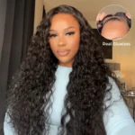 Flash Deal Water Wave Human Hair Glueless Wig 6×5 13×6 HD Lace Pre Plucked & Bleached 250% Density - Image 15