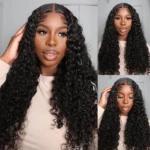 Water Wave Wear Go Glueless 6×5 Pre Cut Lace Closure Wig Wet and Wavy Human Hair Bleached Knots - Image 13