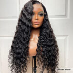 5×5 HD Lace Closure Wig Deep Wave Gorgeous Water Wave/Curly Wig 180% Density - Image 4