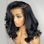 Short Body Wave Wear Go Glueless 6×5 13×4 HD Pre-Cut Lace Wig Barrel Curls 100% Human Hair - Image 4