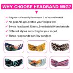 Short Kinky Curly Affordable Headband Wig 100% Human Hair - Image 5