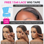 Loose Body Wave Layer Cut C-Side Part Human Hair Wig With Baby Hair Pull Go Glueless - Image 18
